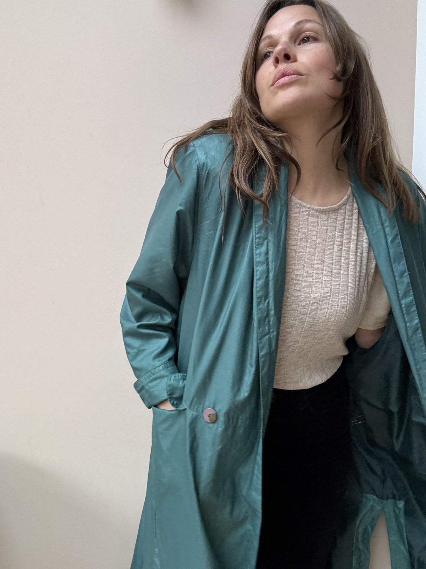 Vintage long coat size M