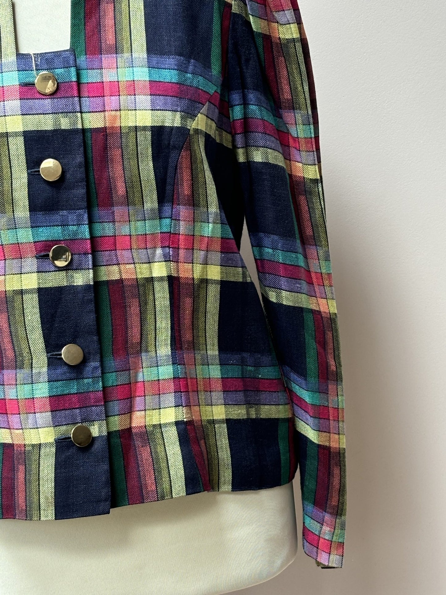 Vintage linen mix jacket size 12