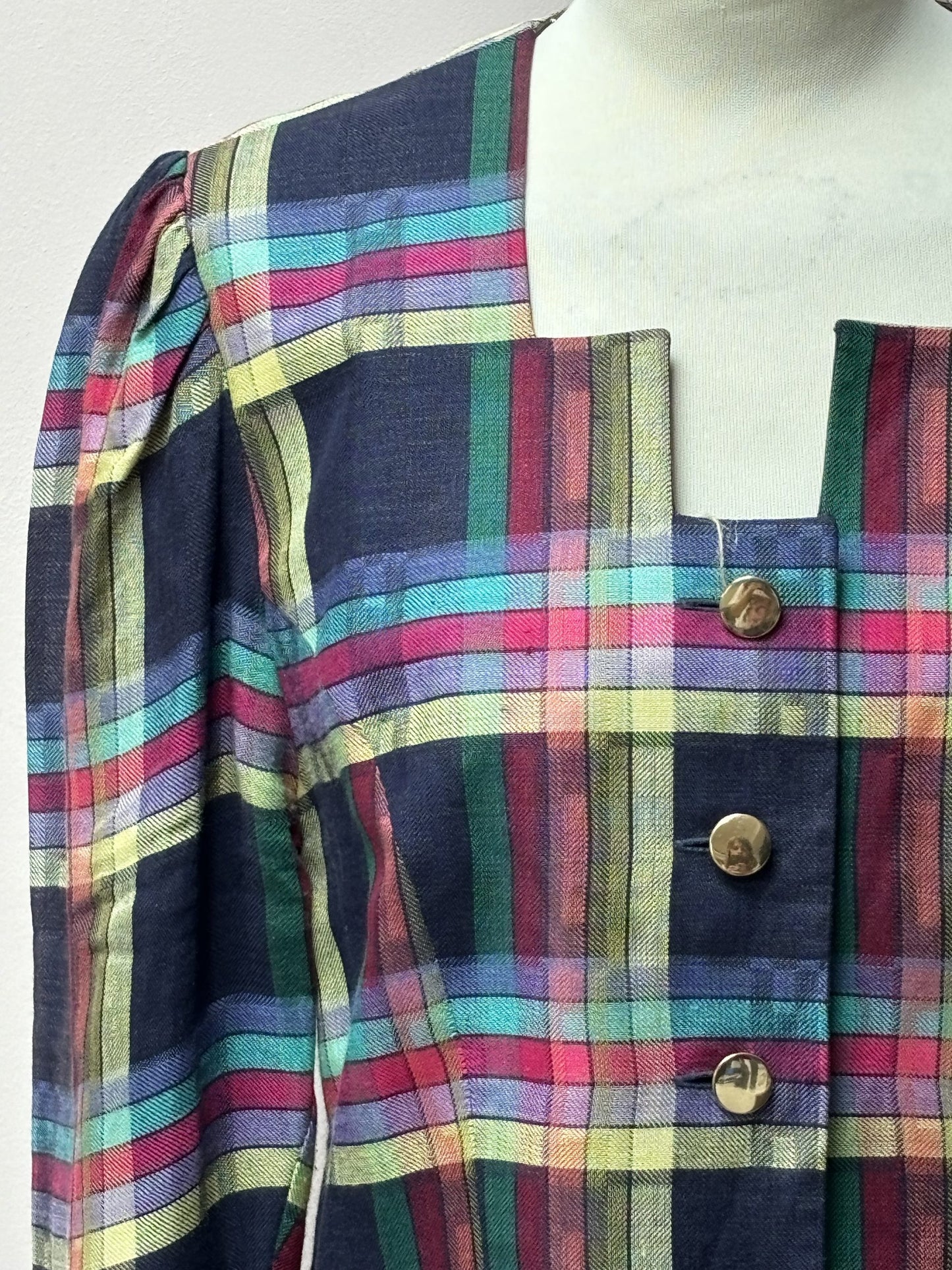 Vintage linen mix jacket size 12