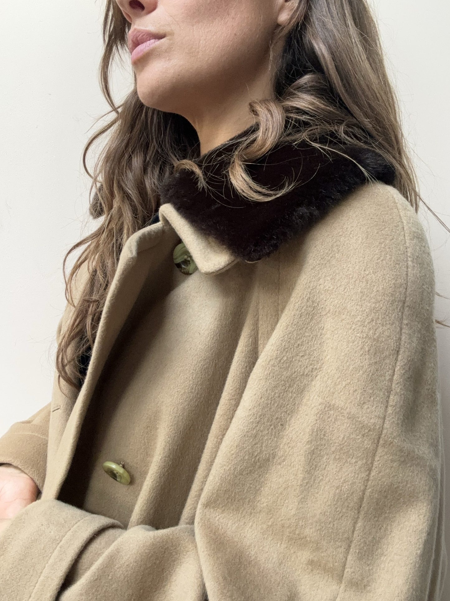 Vintage wool mix coat size 16