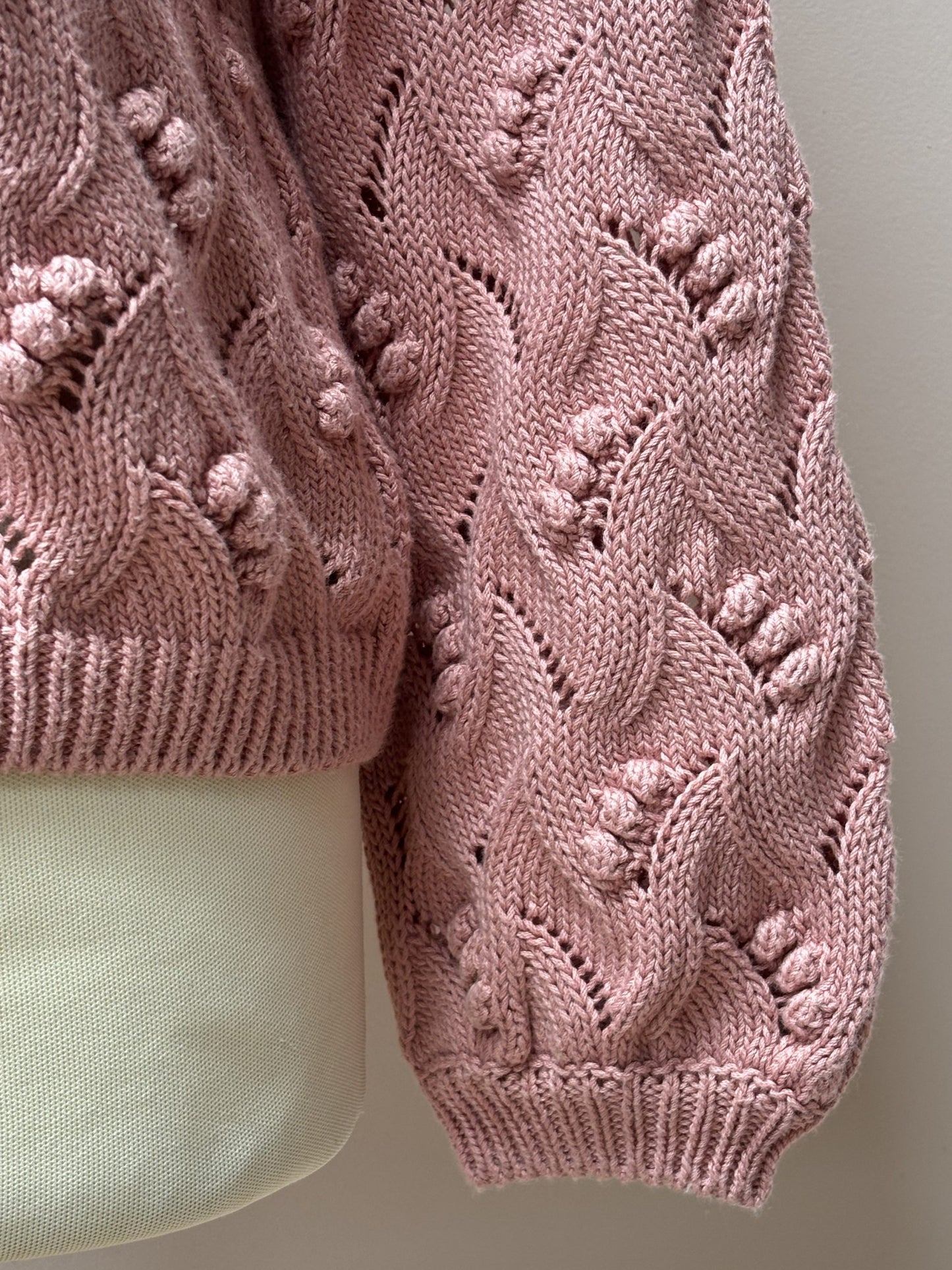 Sezane pink cotton jumper size S