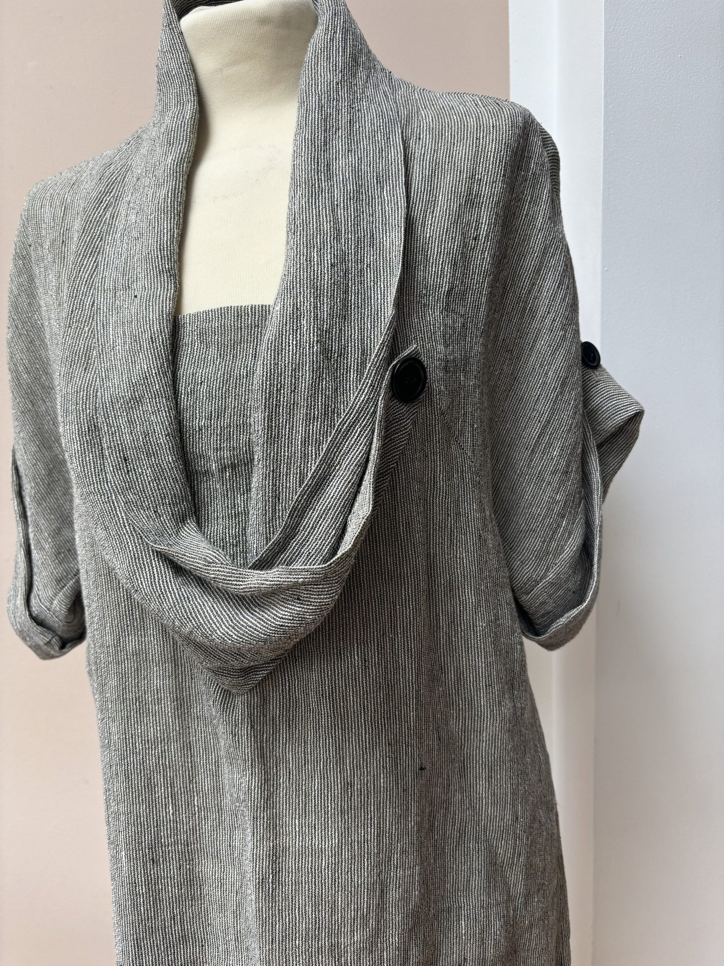 Vintage linen dress size 10