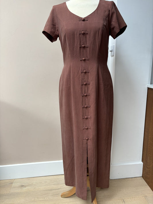 Vintage maroon dress size 8/10