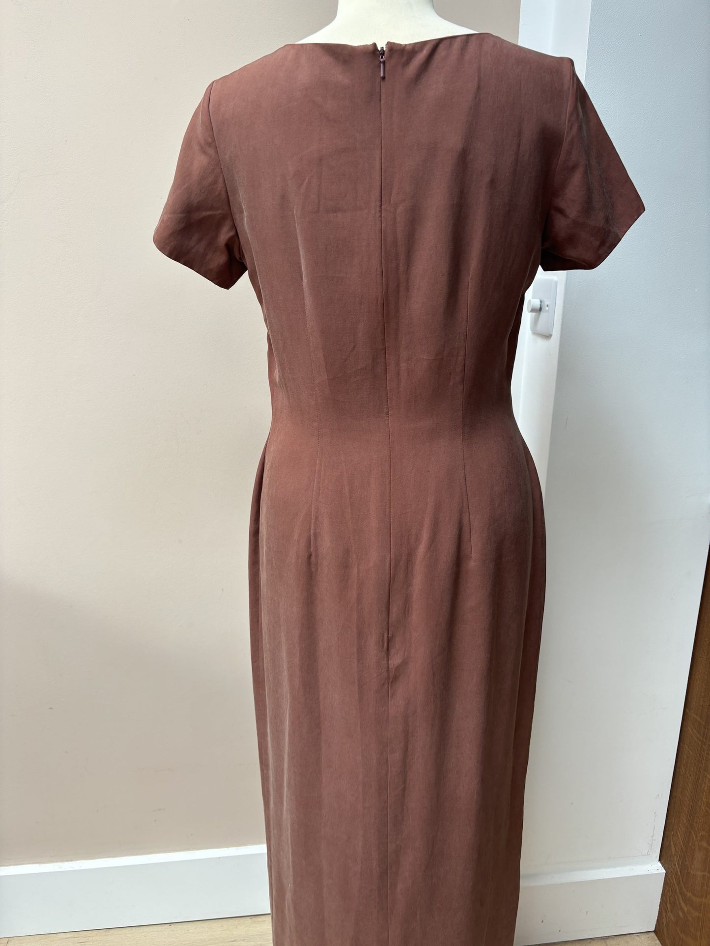Vintage maroon dress size 8/10
