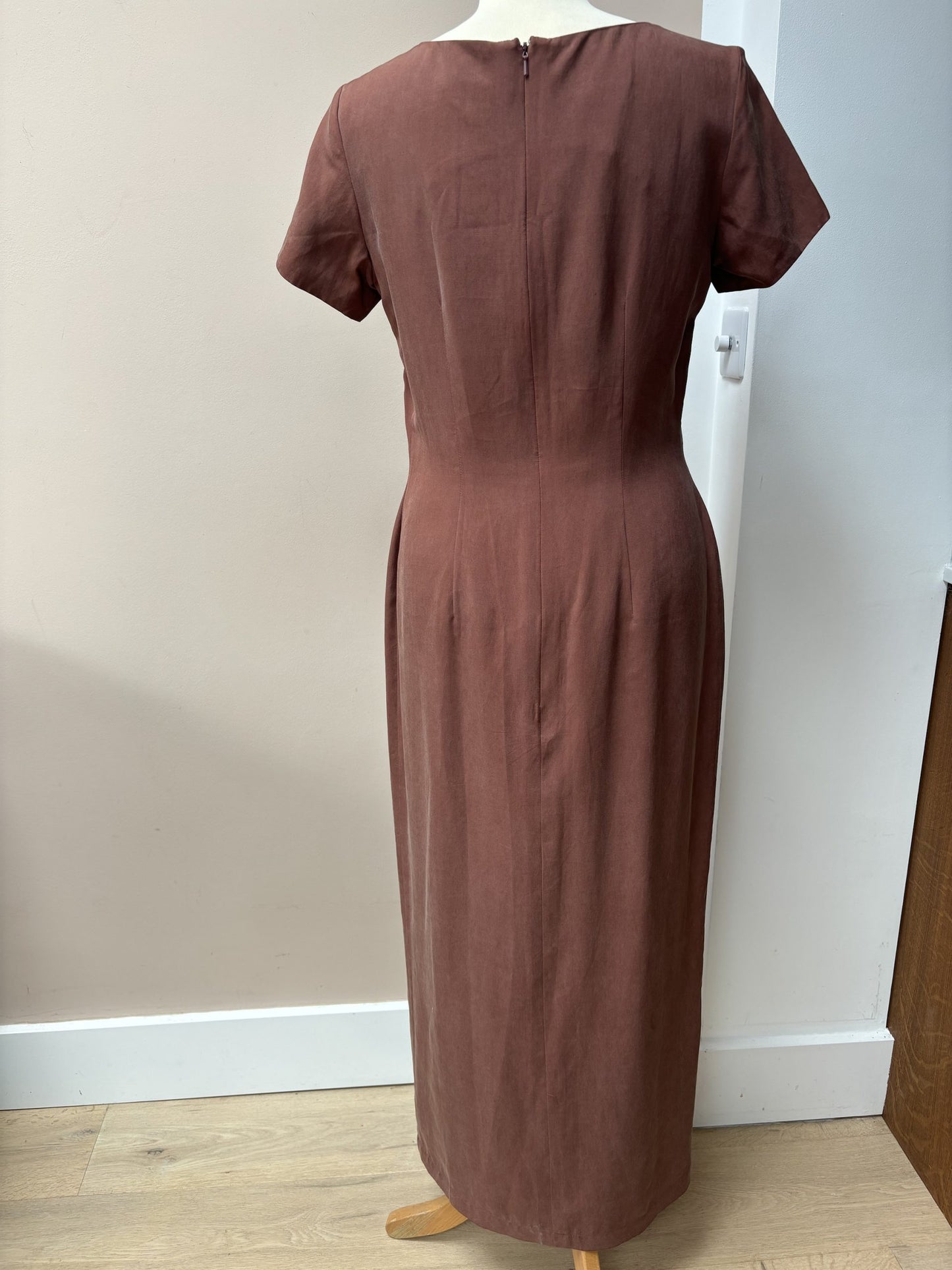 Vintage maroon dress size 8/10
