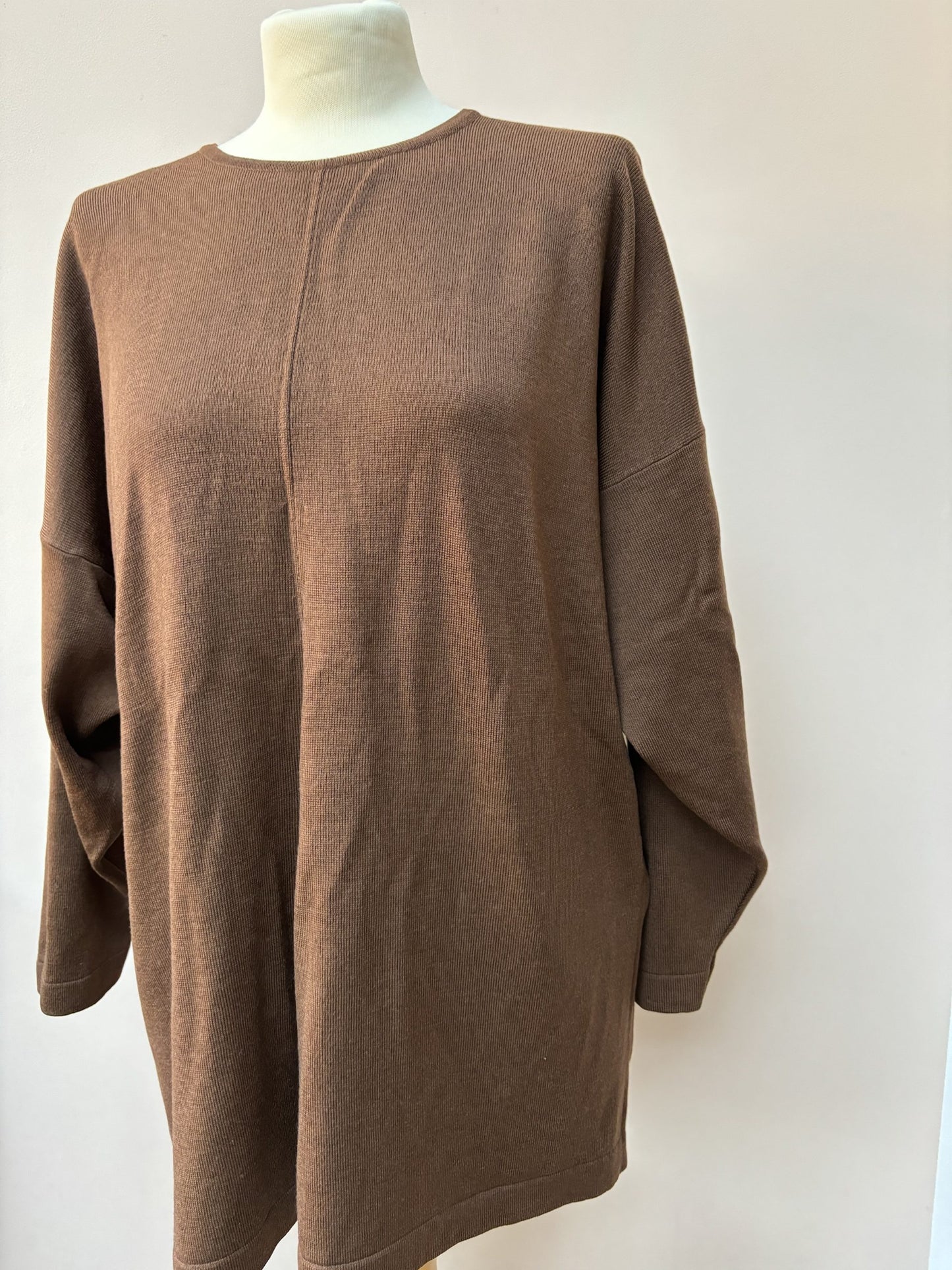 Vintage wool brown top size 18