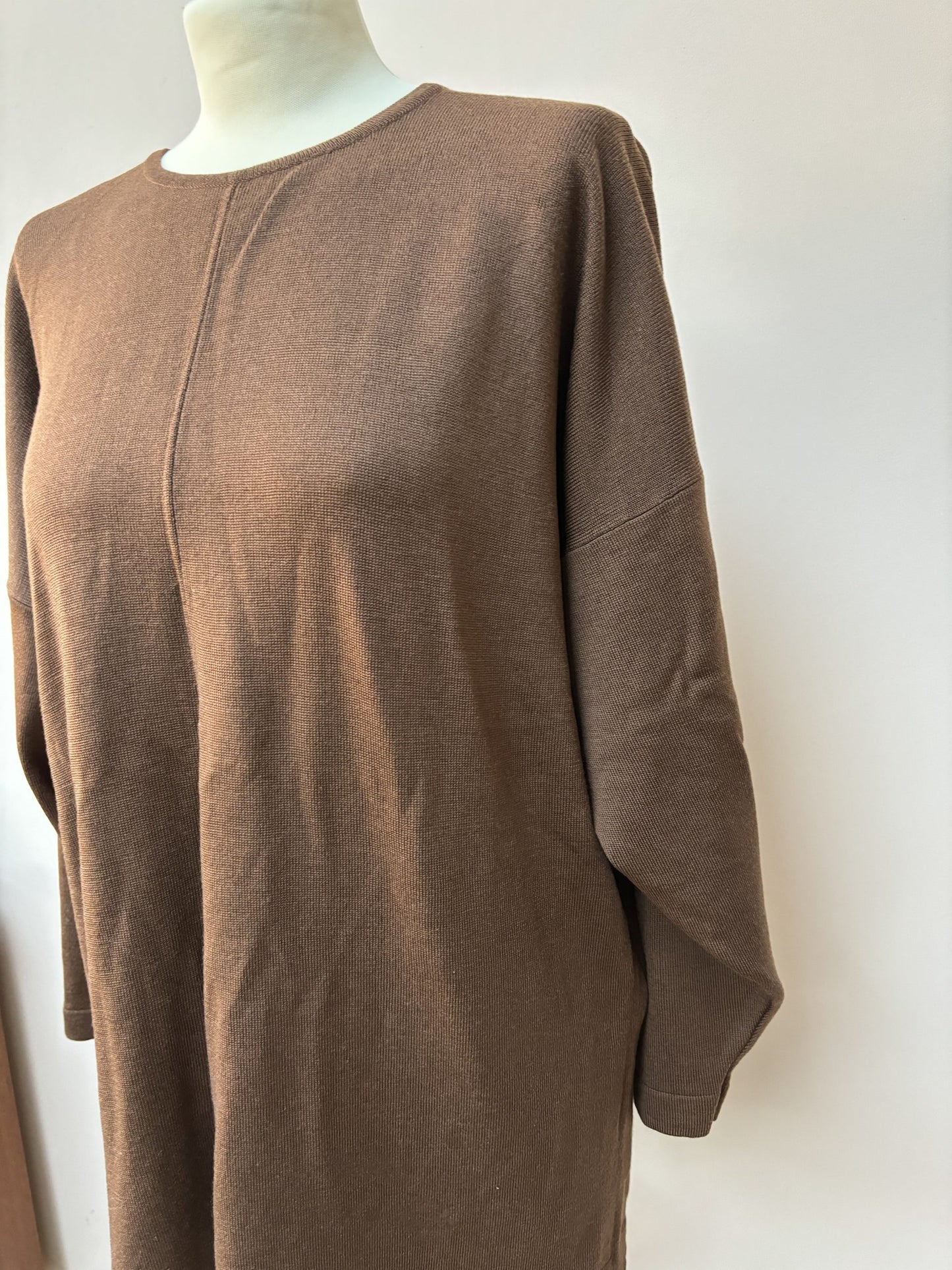 Vintage wool brown top size 18