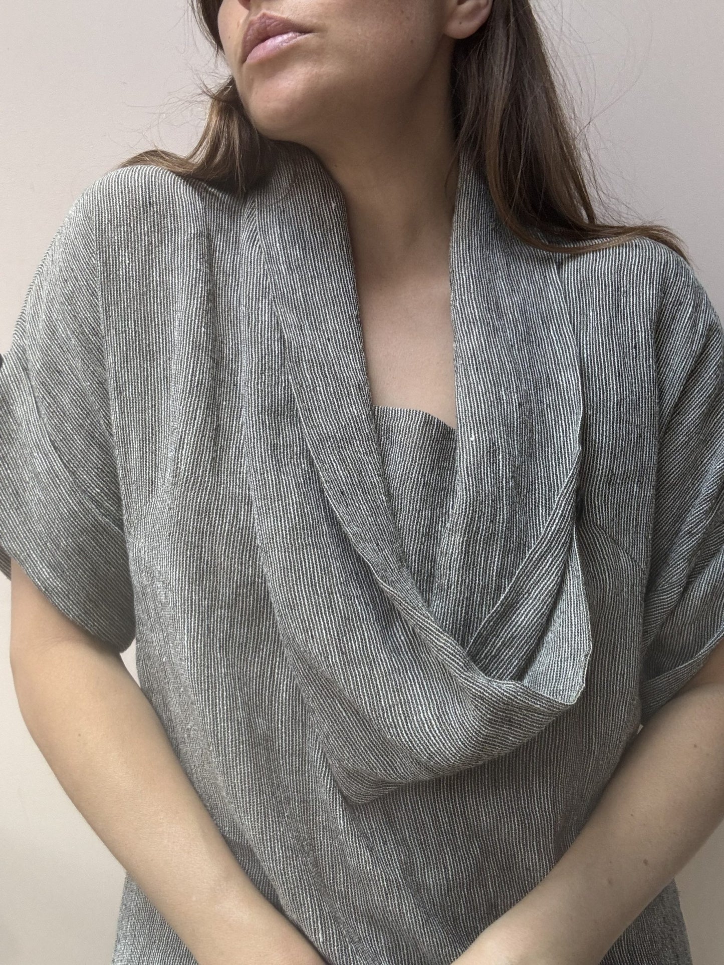 Vintage linen dress size 10