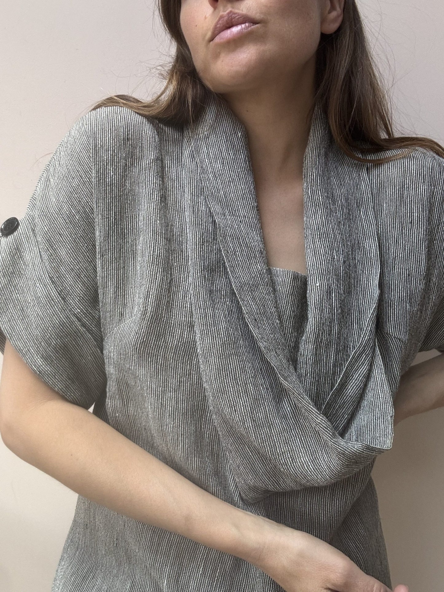 Vintage linen dress size 10