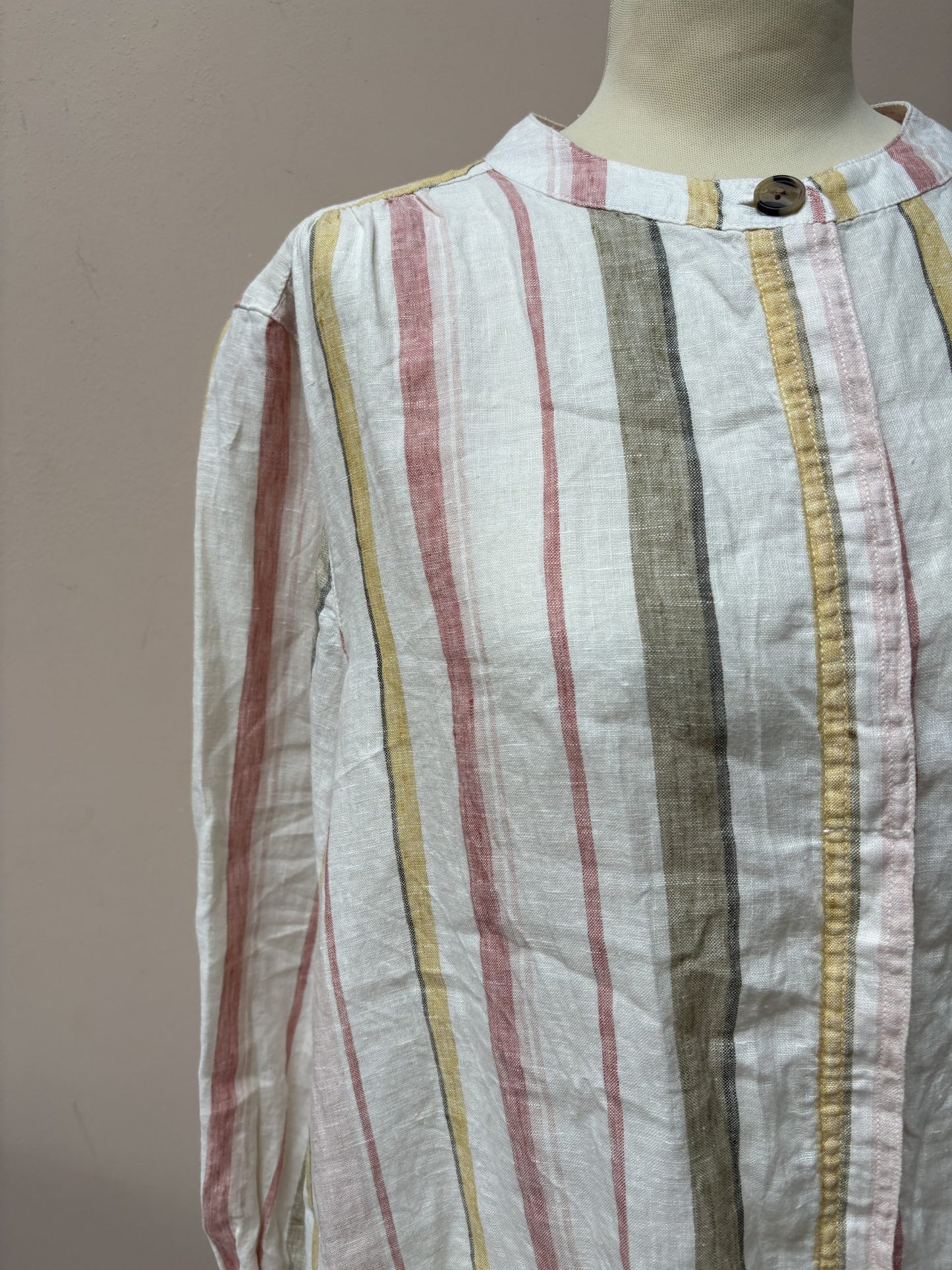 Linen shirt size UK20