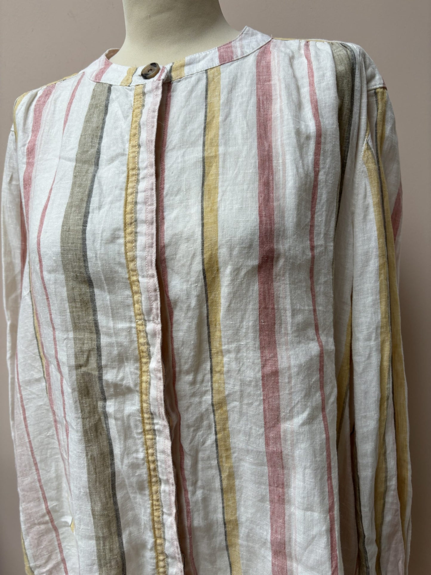 Linen shirt size UK20