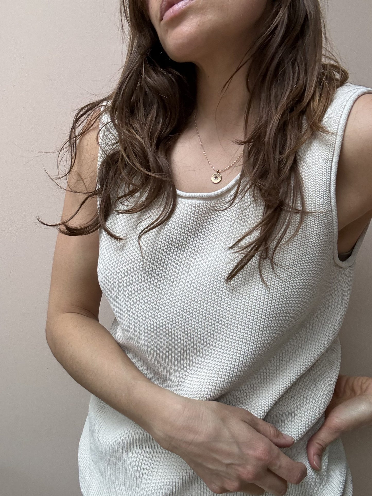 COS cotton mix top size Small