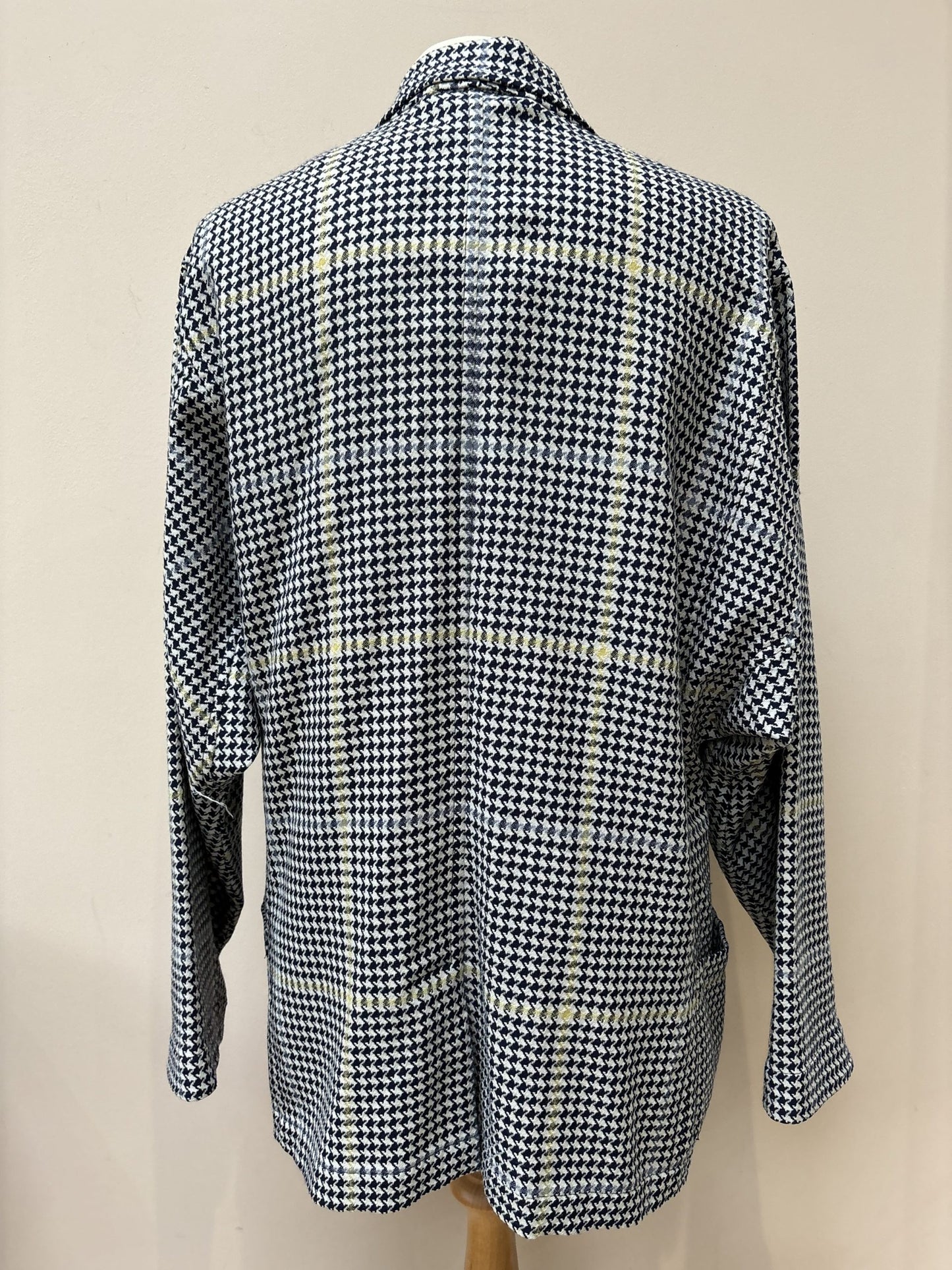 Vintage wool dogtooth jacket size 8/10
