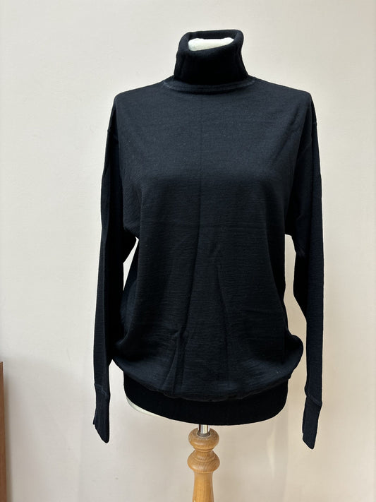 Vintage wool polo neck size M