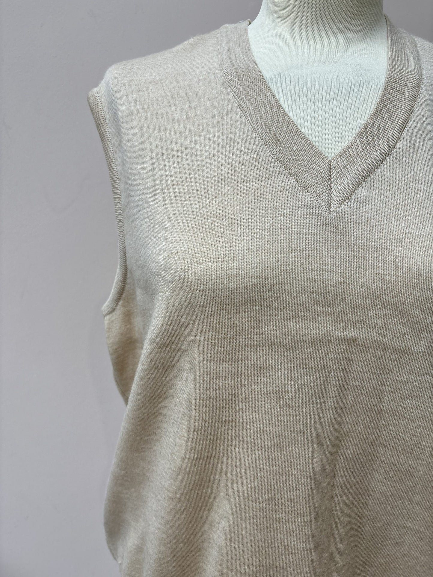 Wool tank top size 14