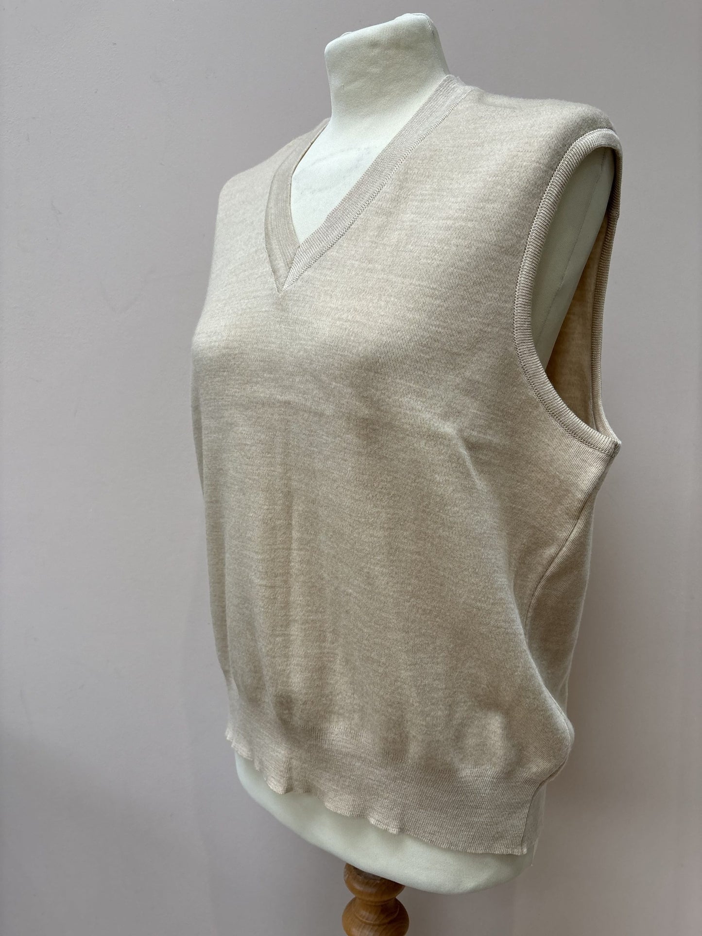 Wool tank top size 14