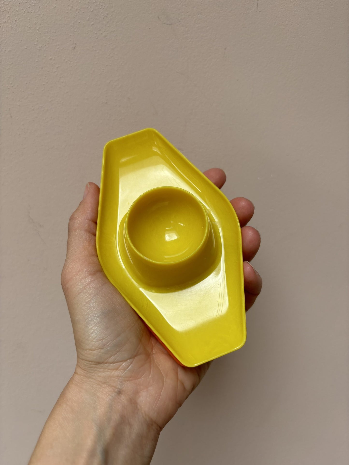 Vintage Arthur Douglas boat egg cups x 3