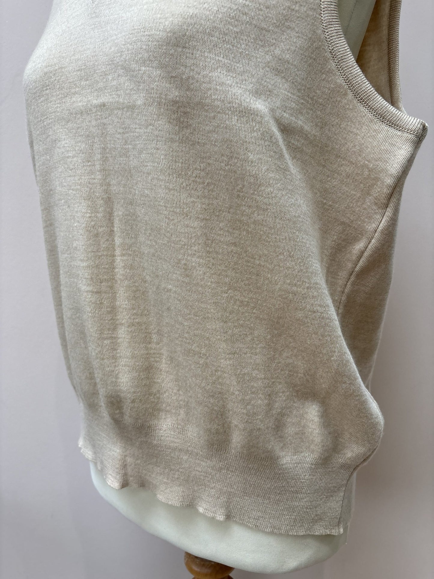 Wool tank top size 14