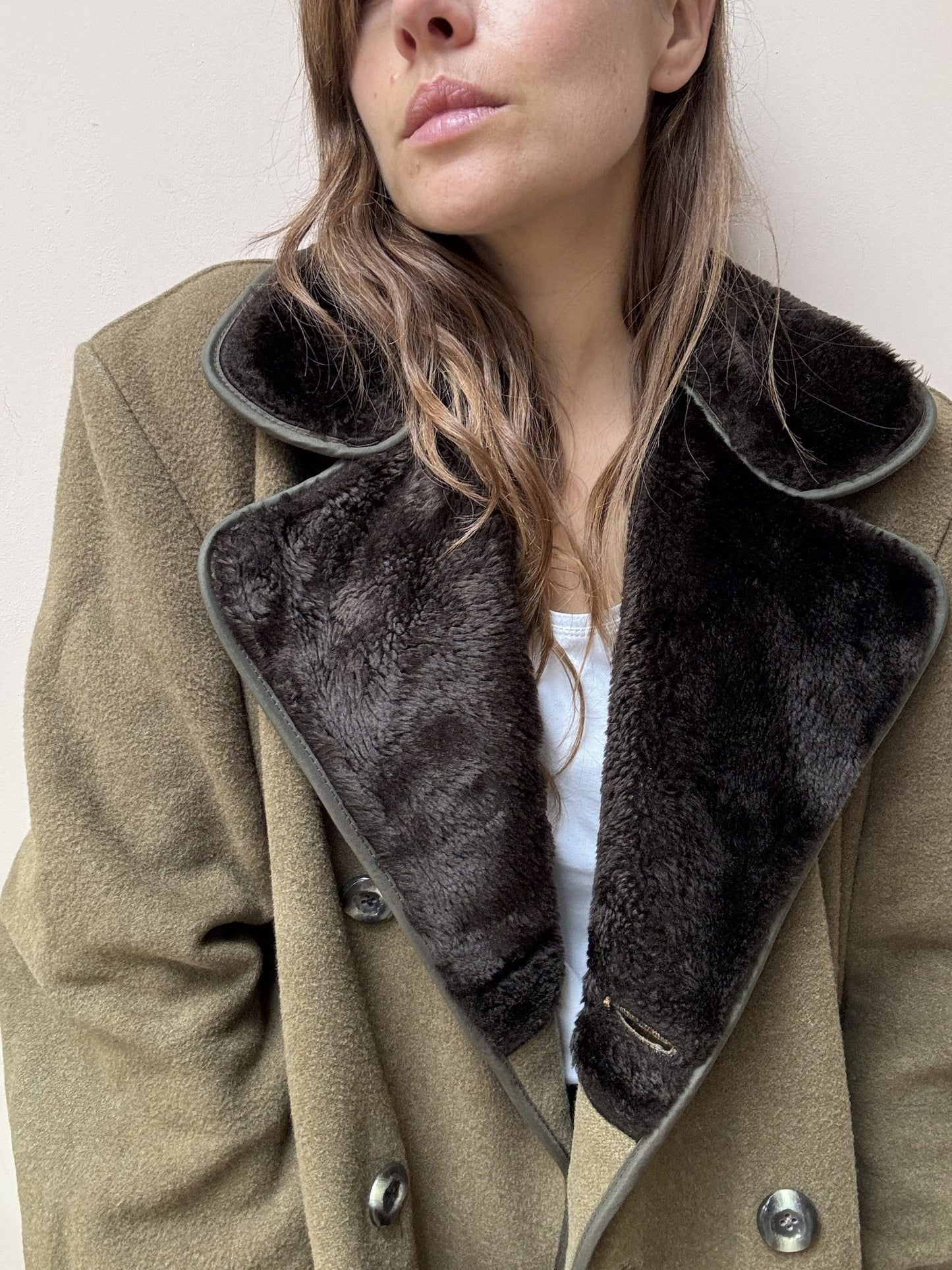 Vintage wool coat size 12-16