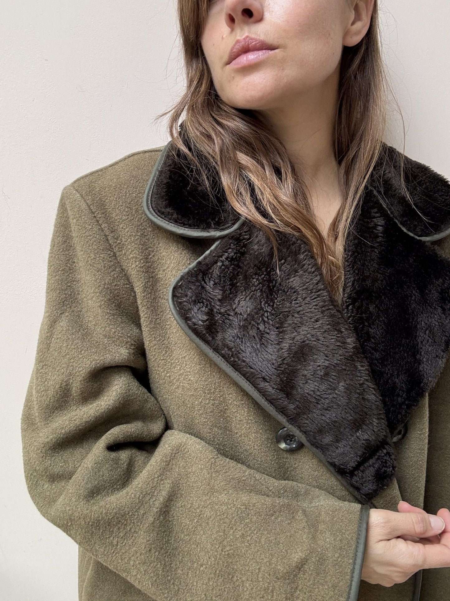 Vintage wool coat size 12-16