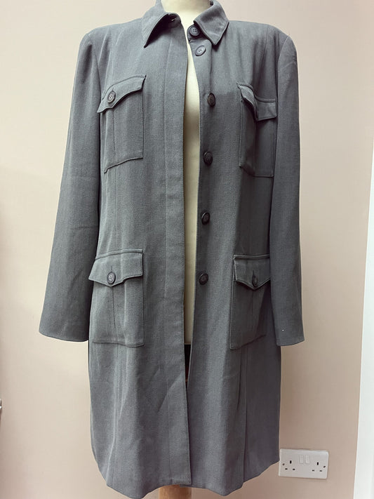 Vintage grey jacket size 12-16