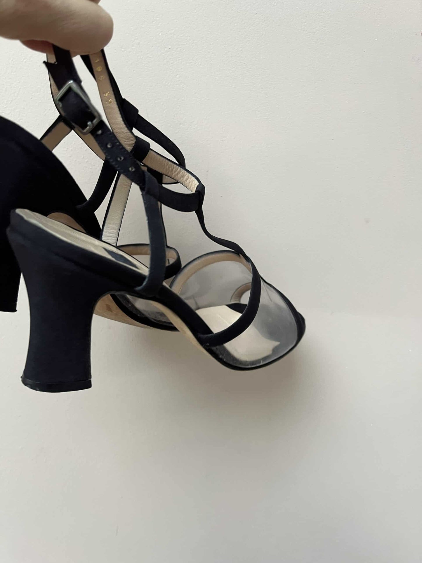 Vintage leather heels size UK5.5