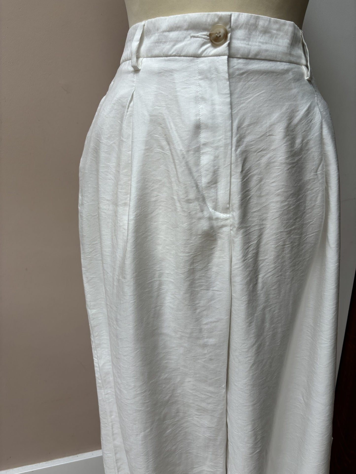 White trousers size 12
