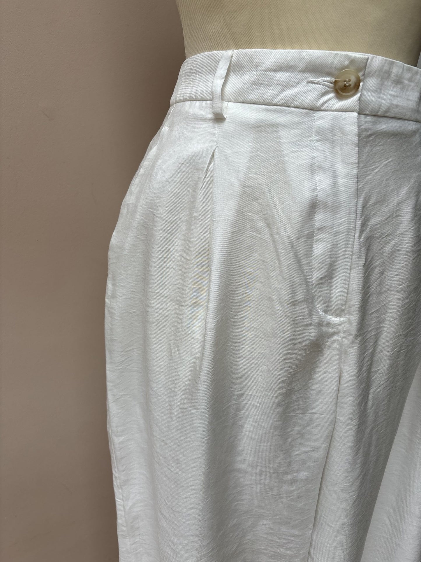 White trousers size 12