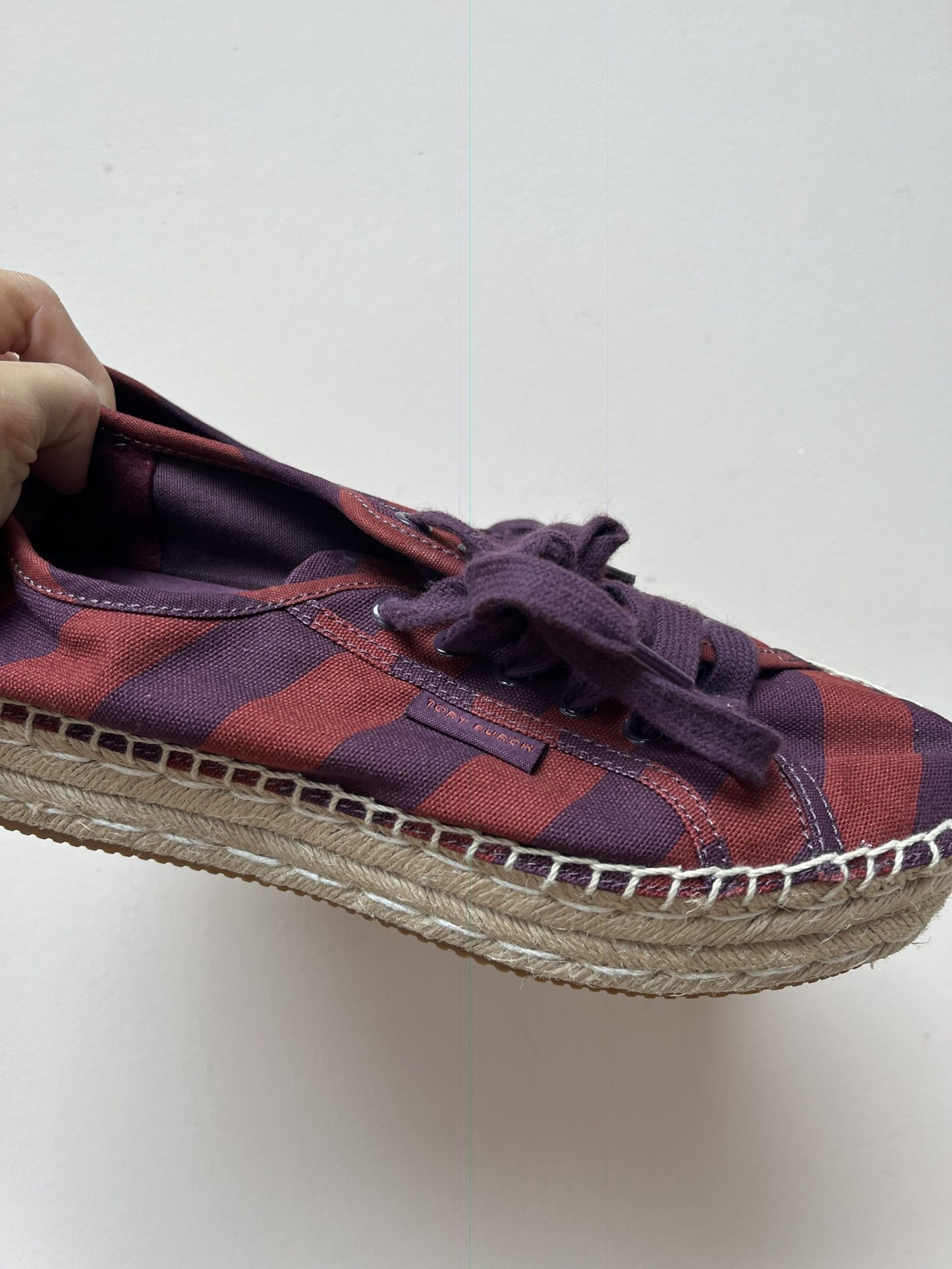 Tory Burch platform espadrilles size UK4.5