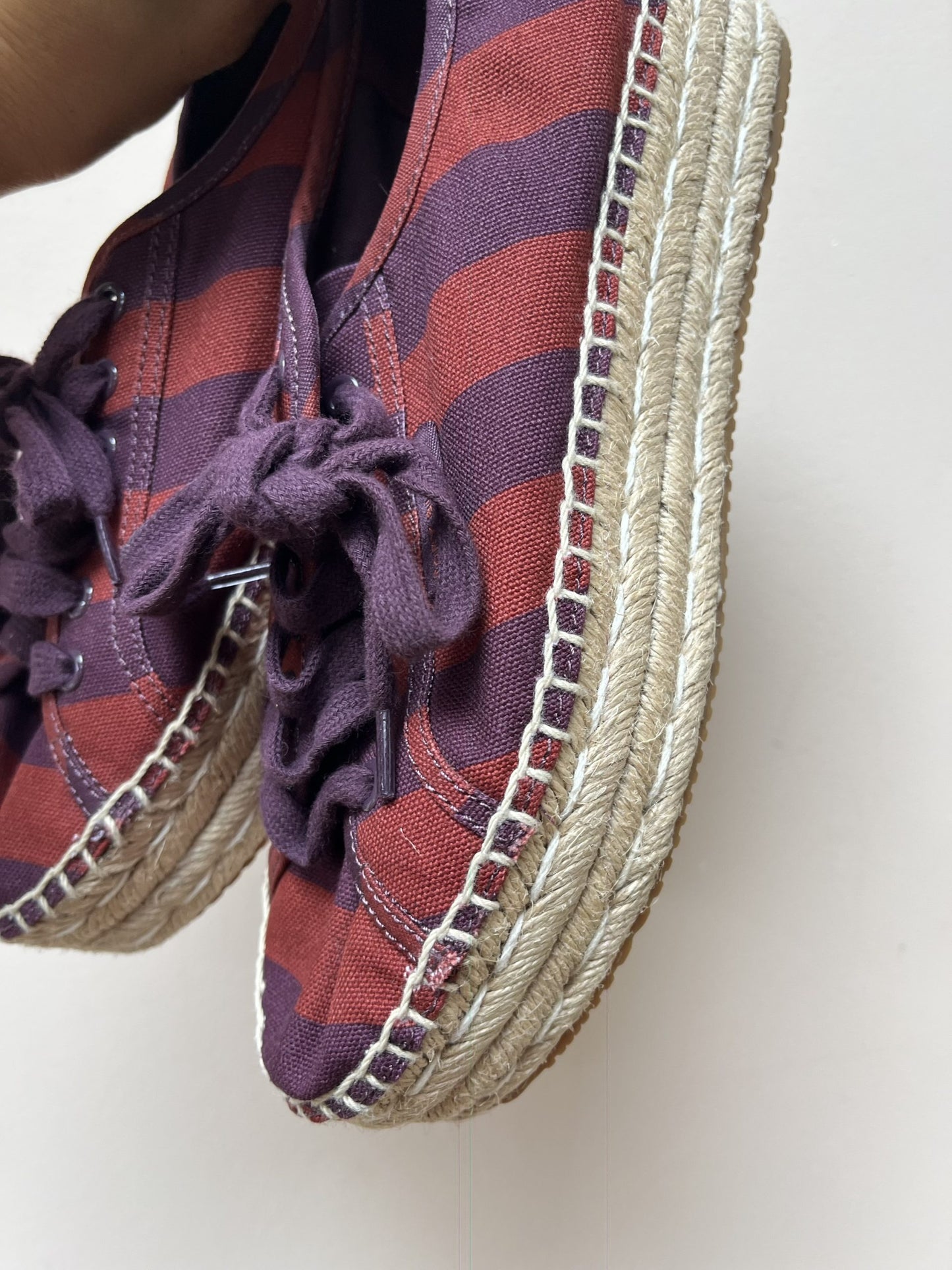 Tory Burch platform espadrilles size UK4.5