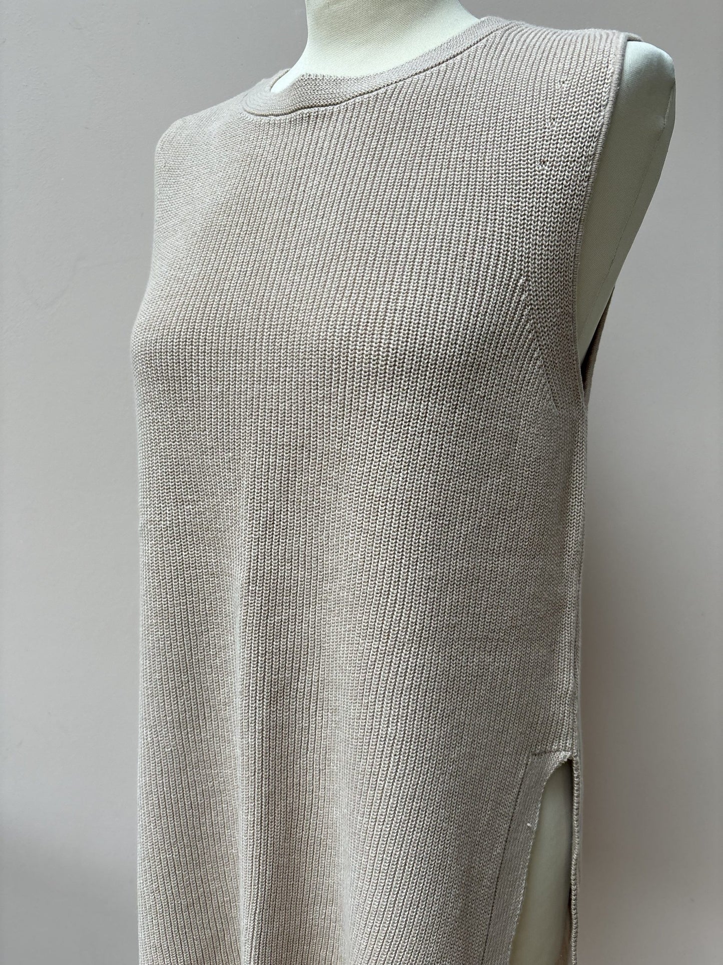 Linen cotton mix tank top size 10-14