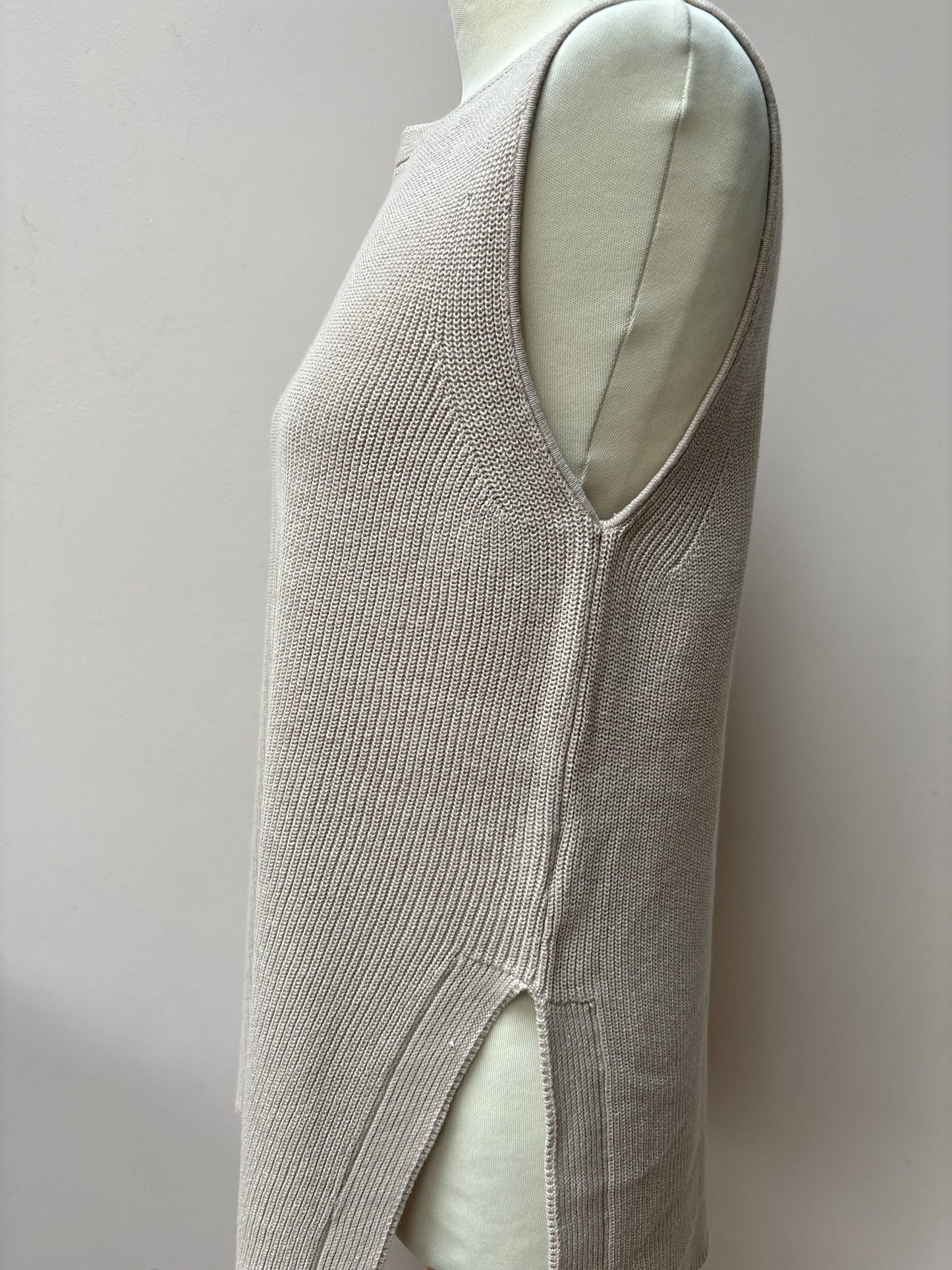 Linen cotton mix tank top size 10-14