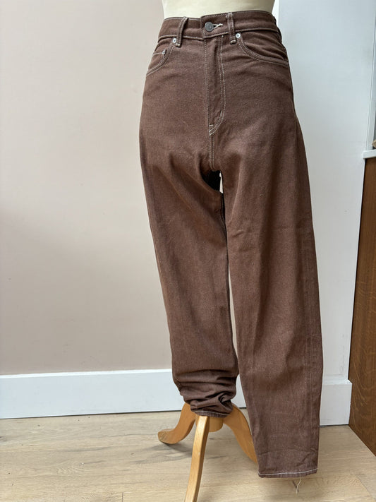 Brown jeans size 10