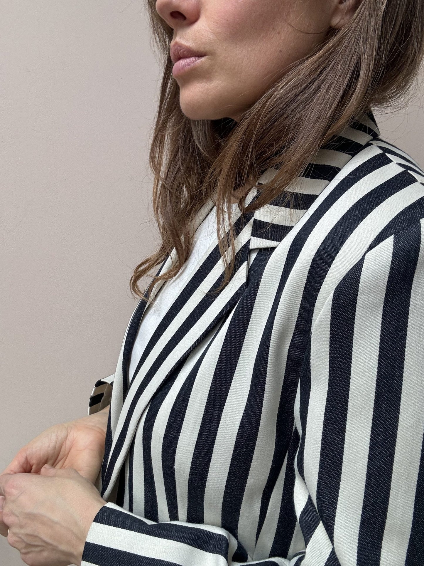 Vintage striped blazer size 10/12