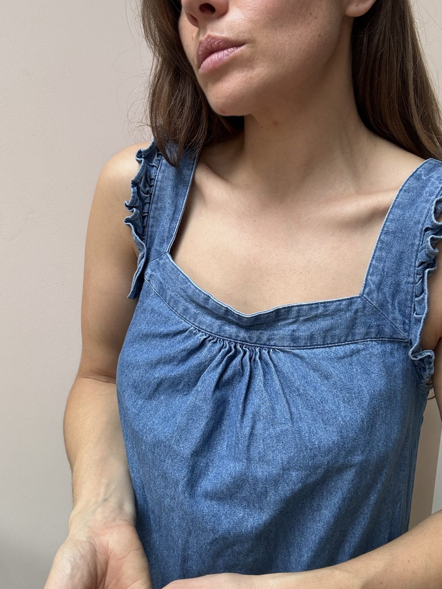 Whistles denim dress size 10/12