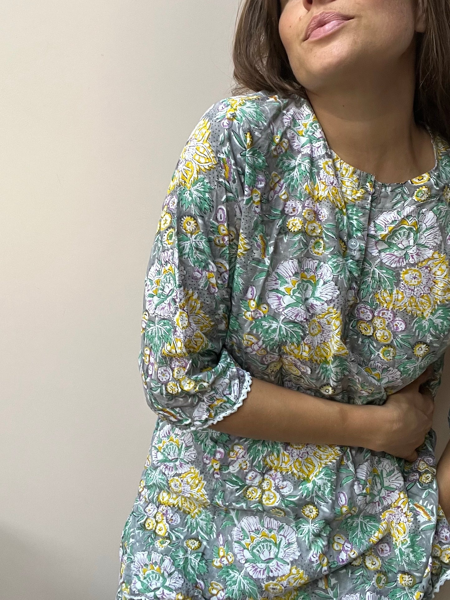 Cotton pyjamas size M/L