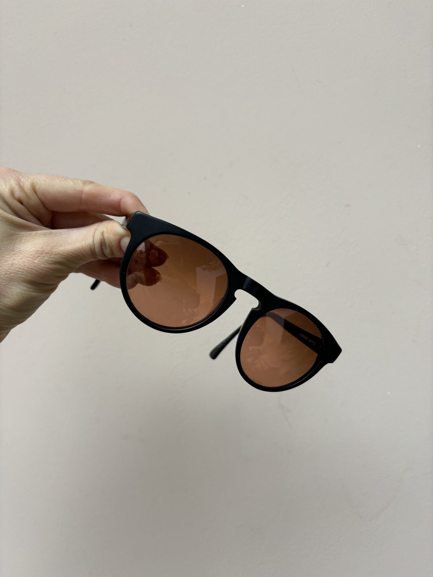 Serengeti Drivers matt black orange lenses