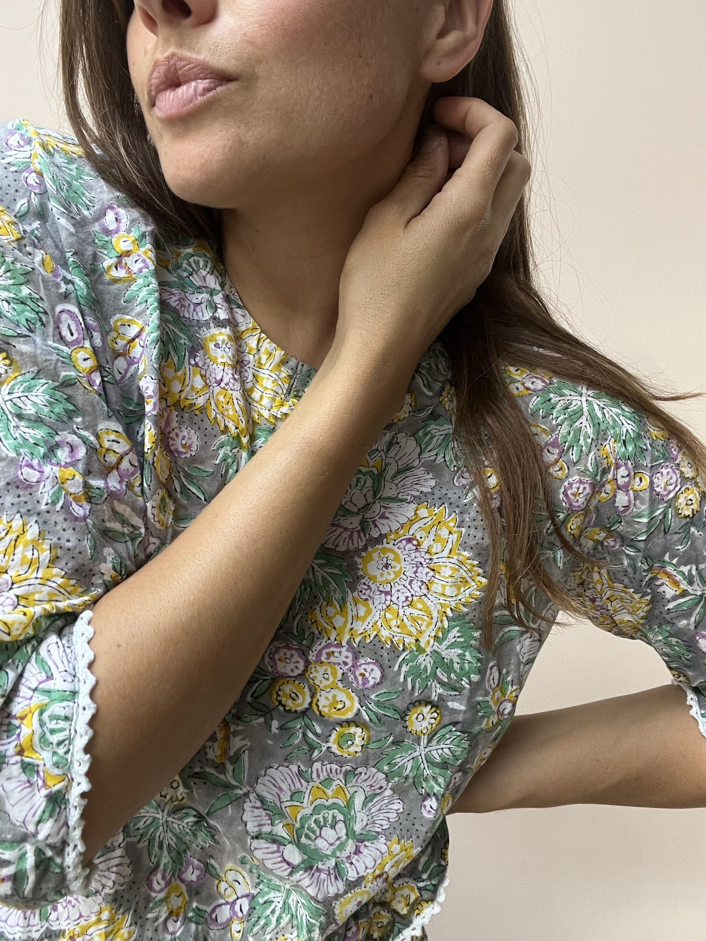 Cotton pyjamas size M/L