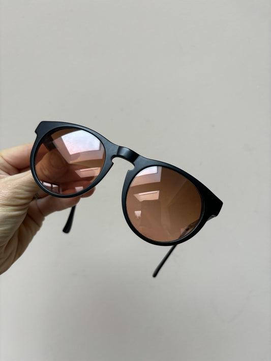 Serengeti Drivers matt black orange lenses
