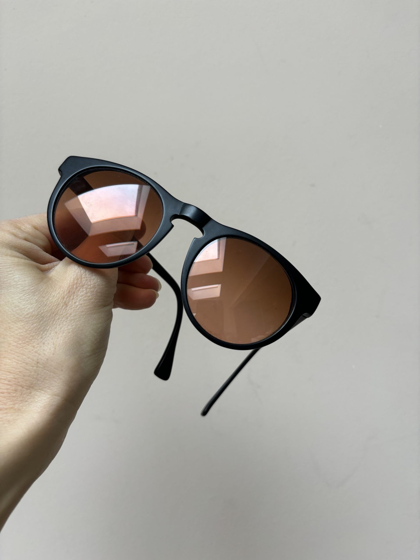 Serengeti Drivers matt black orange lenses