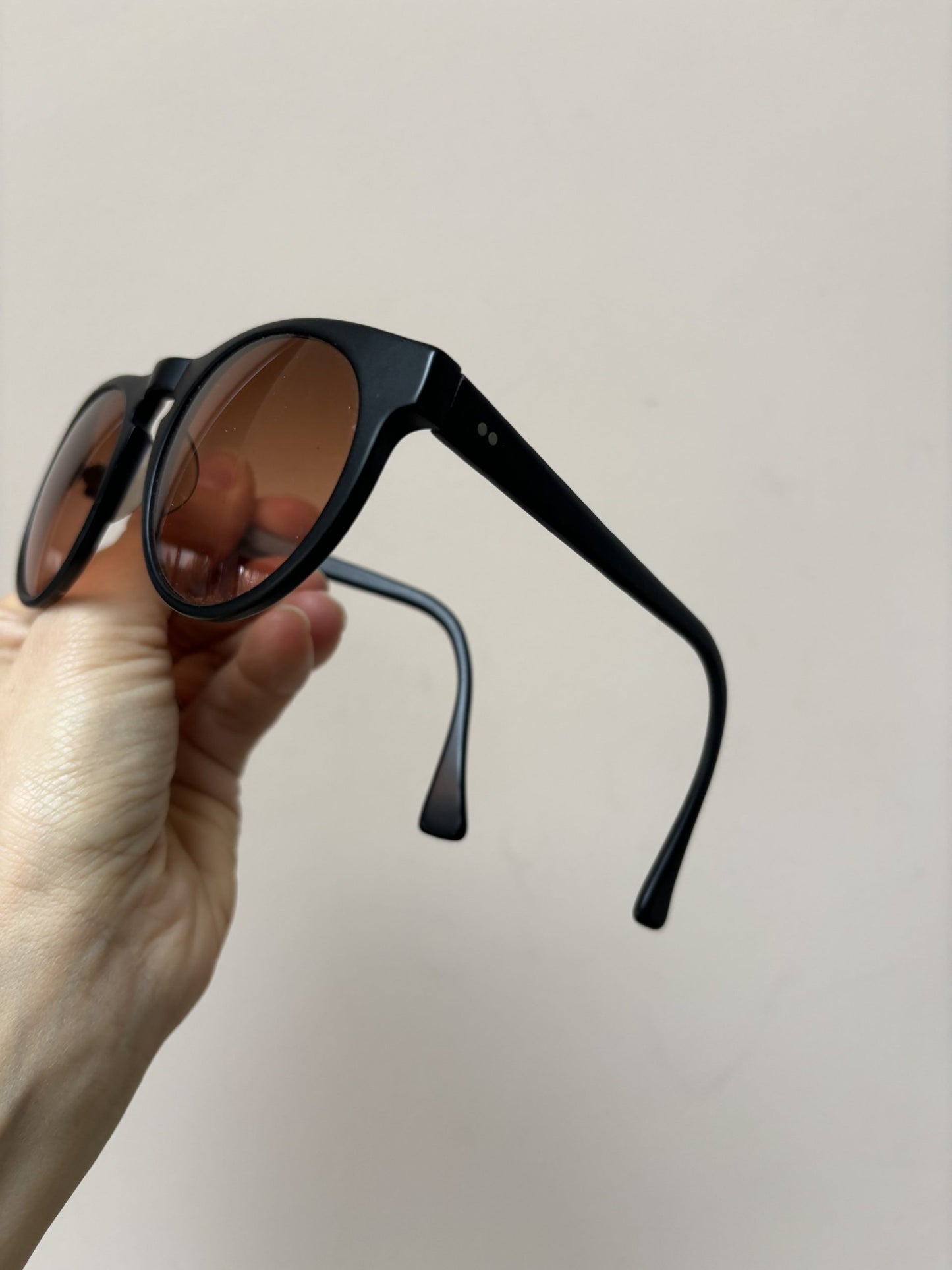 Serengeti Drivers matt black orange lenses