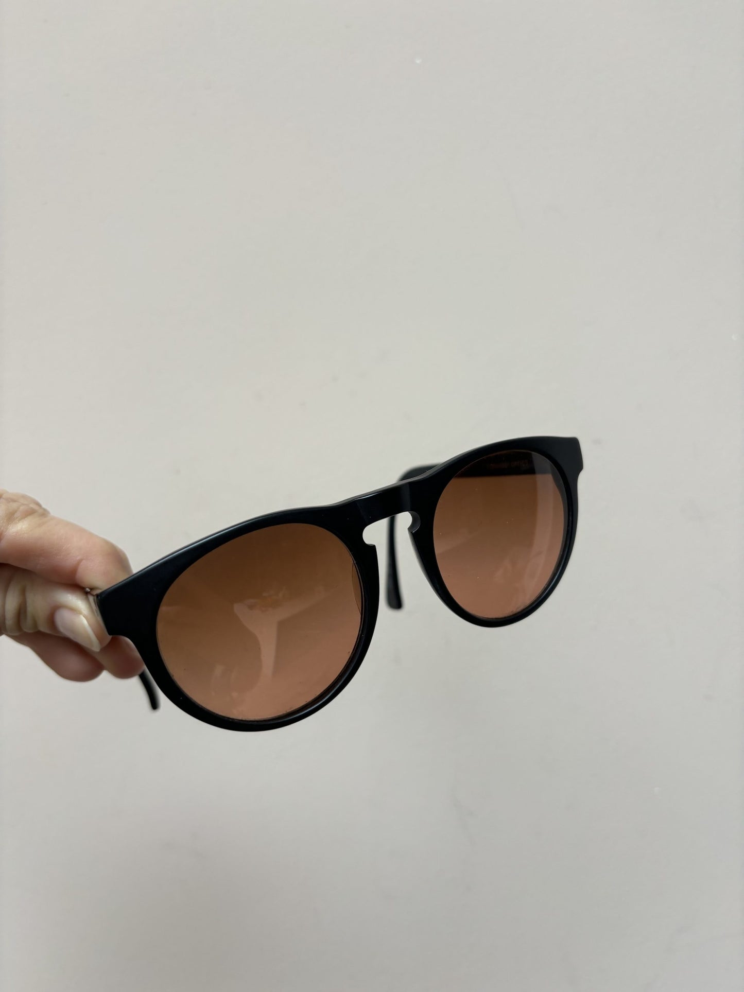 Serengeti Drivers matt black orange lenses