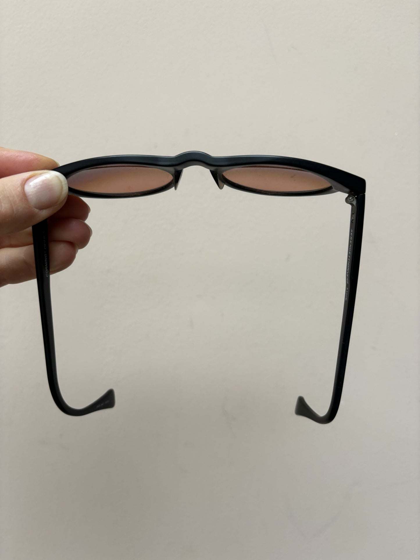 Serengeti Drivers matt black orange lenses