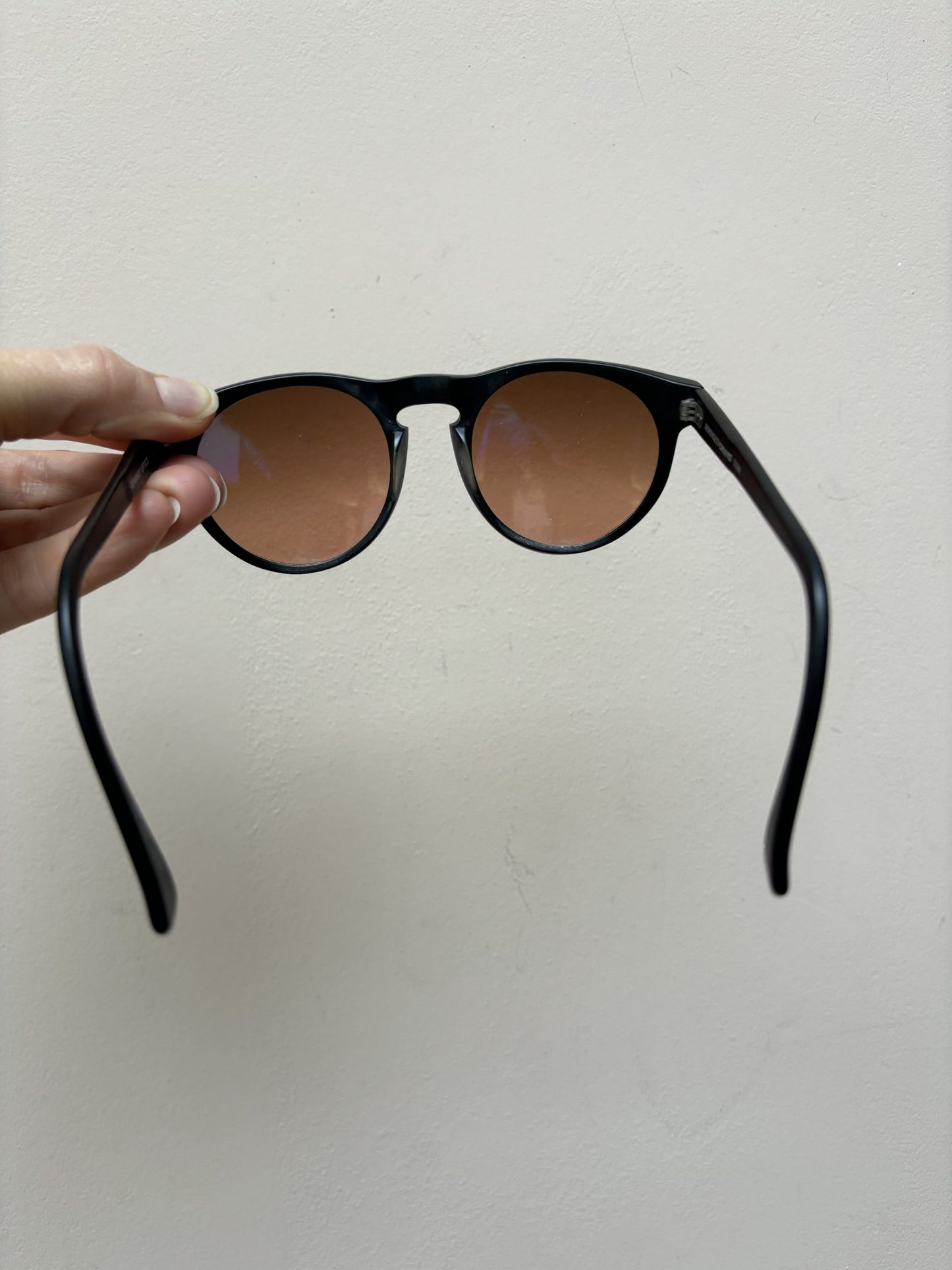 Serengeti Drivers matt black orange lenses