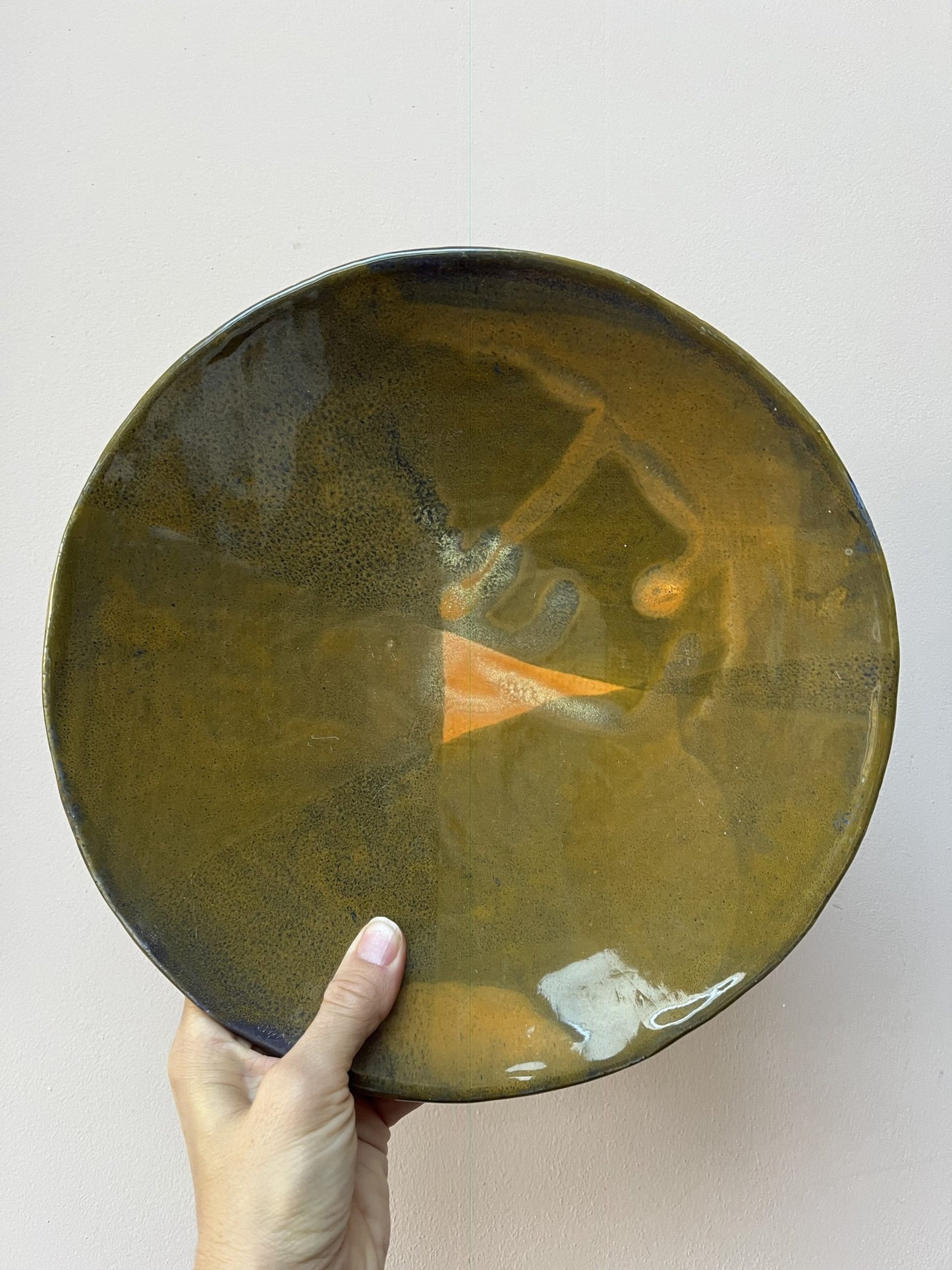 Unique plate, stunning colours