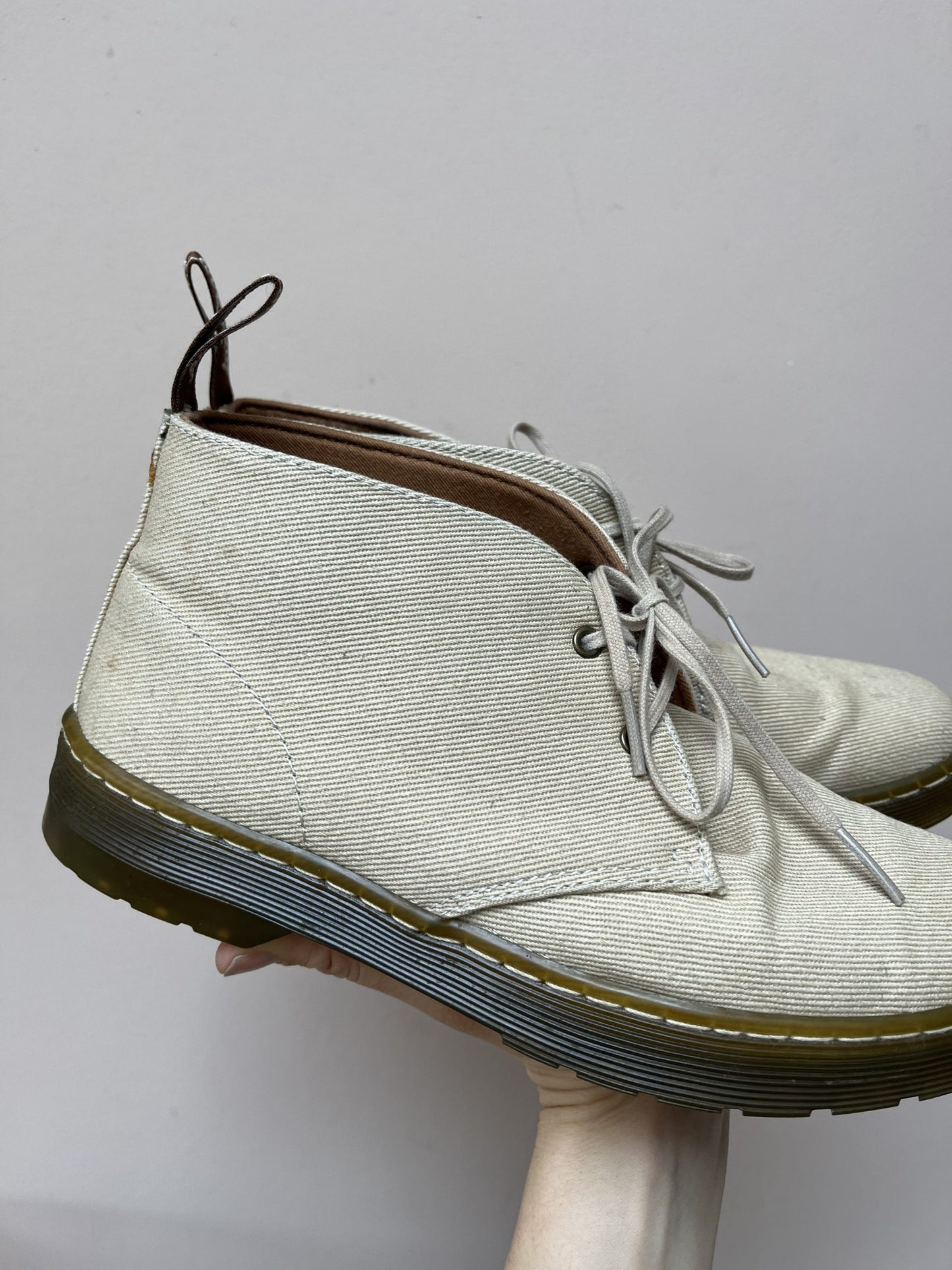 Doc Martens canvas desert boots UK5