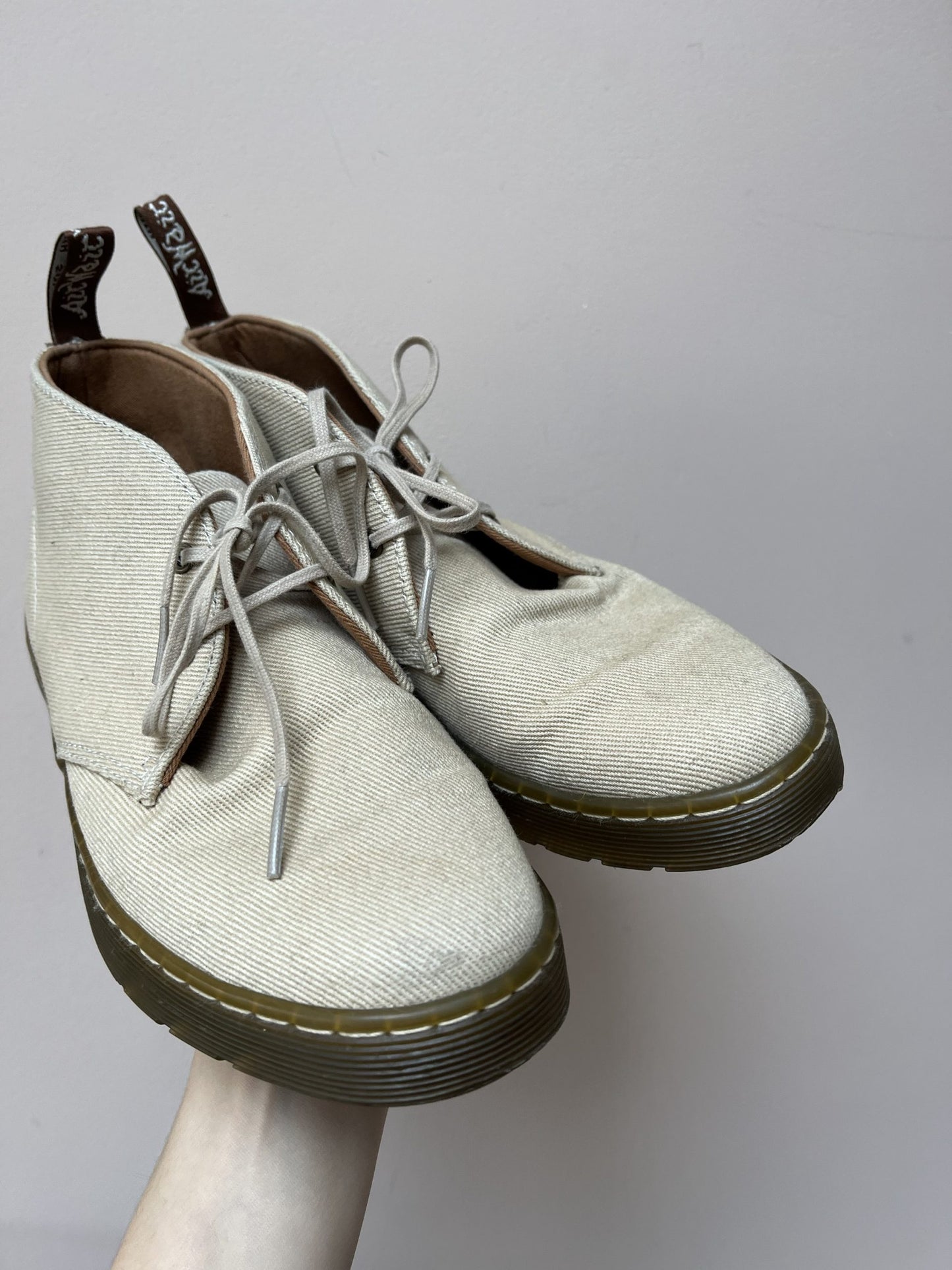 Doc Martens canvas desert boots UK5