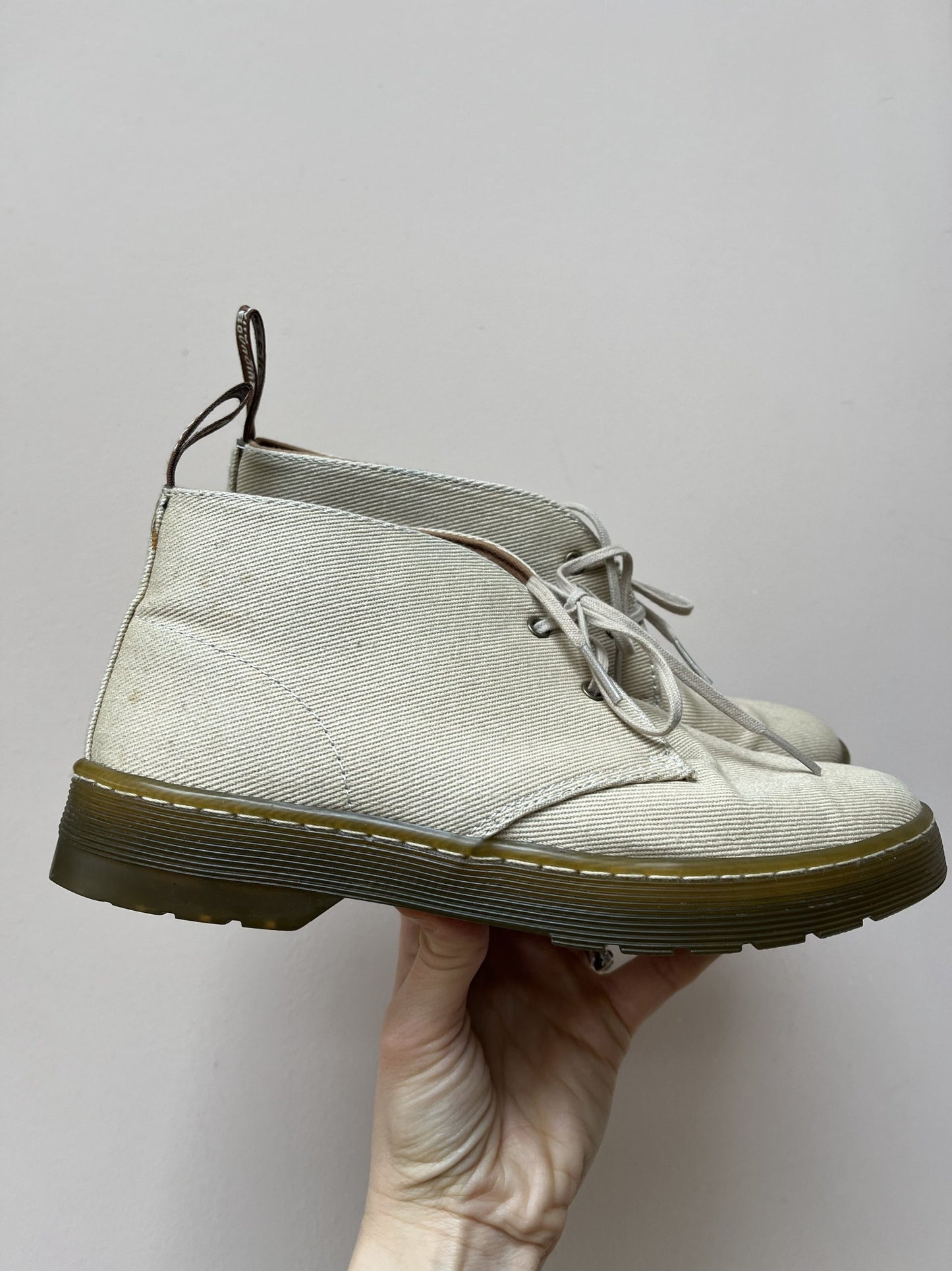 Doc Martens canvas desert boots UK5