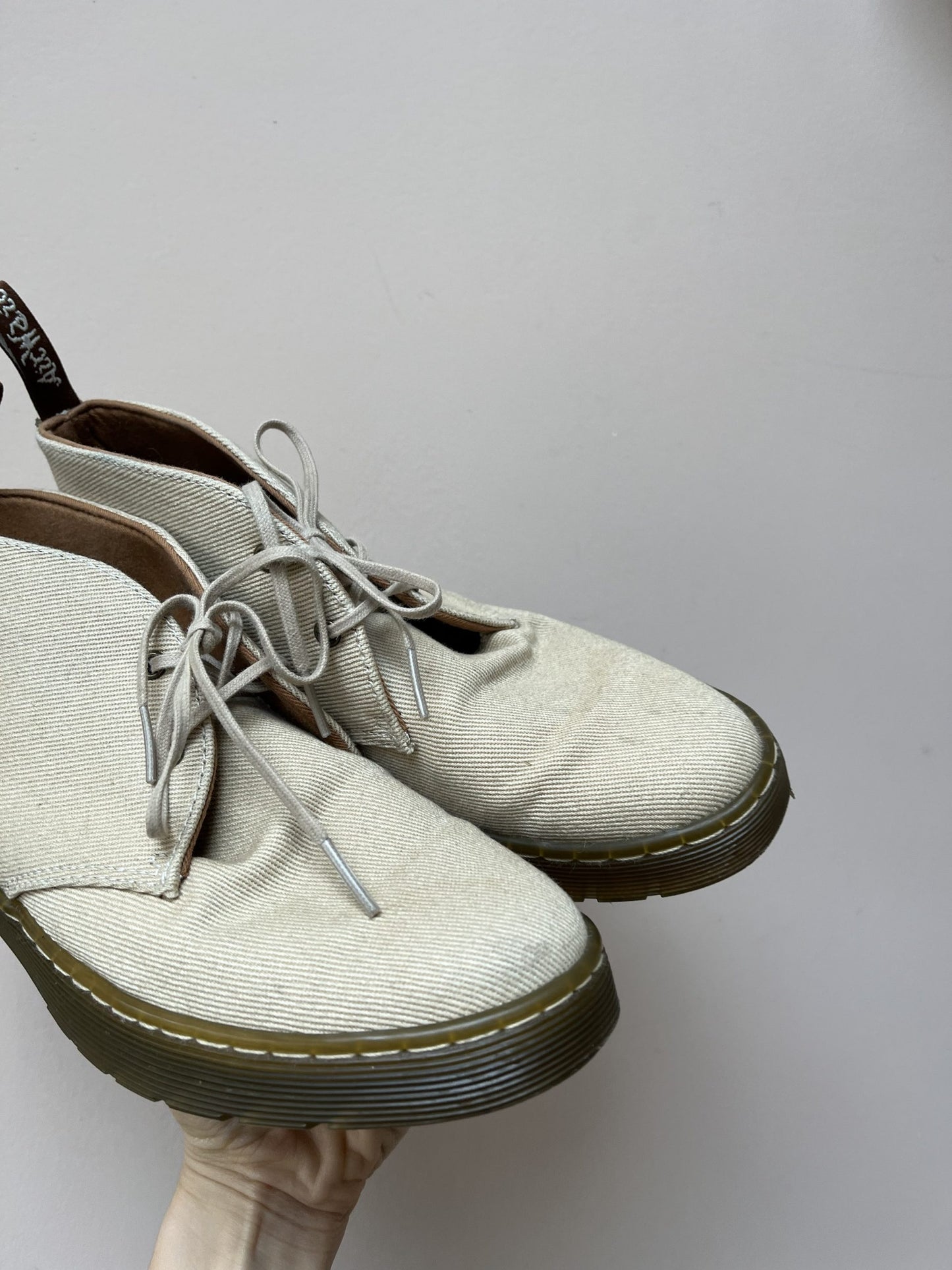 Doc Martens canvas desert boots UK5