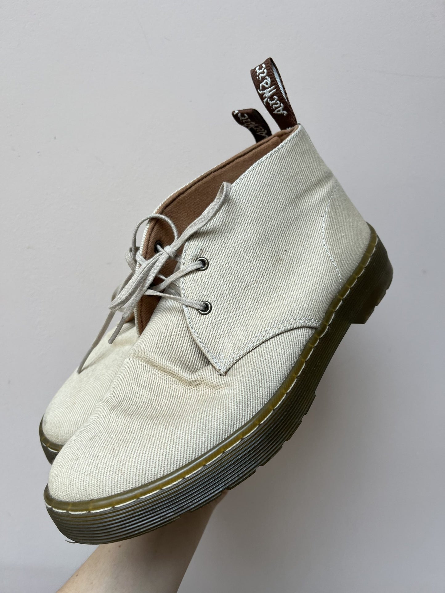 Doc Martens canvas desert boots UK5